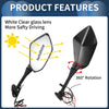 Suzuki GSX-R600 GSX-R750 2003-2017 Aluminum Rear View Mirrors (2 x)
