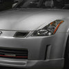 Nissan 350Z Real Carbon Fiber Front Hood Air Vent Port Trim fit (2006-2009)