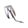 Honda Suzuki Kawasaki Rectangular Motorcycle Mirror 10mm Fitting