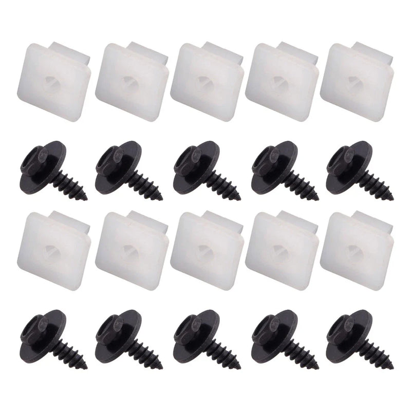 Toyota Bumper Fastener Insert Nut Kit with Bolts (Fits Various Models)