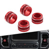 Ford Bronco Sport Red Center Air Conditioner Vent Ring Cover (2021-2024)