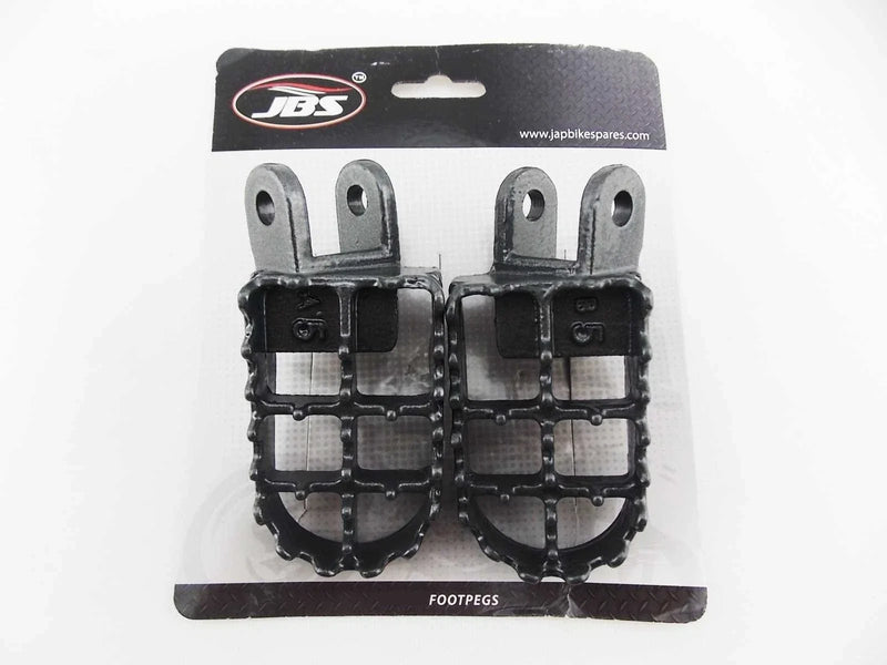 Honda XR400 (1996-2005) - Left & Right Pair Steel Foot Pegs Set