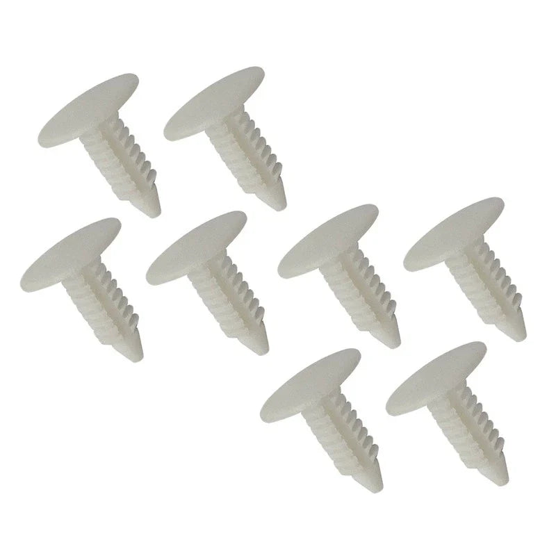 Set of 8 Front Bumper Plugs License Plate Hole Covers