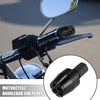 Motorcycle 1 Pair / 7/8in 22mm / Handlebar End Plugs Aluminum Black