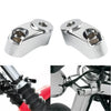 Harley Dyna FXR 39MM 49MM Front Turn Signal Mount Bracket Relocation (2006-2017)