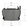 BMW S1000RR, HP4 RACE Radiator Cooler (2009-2018)