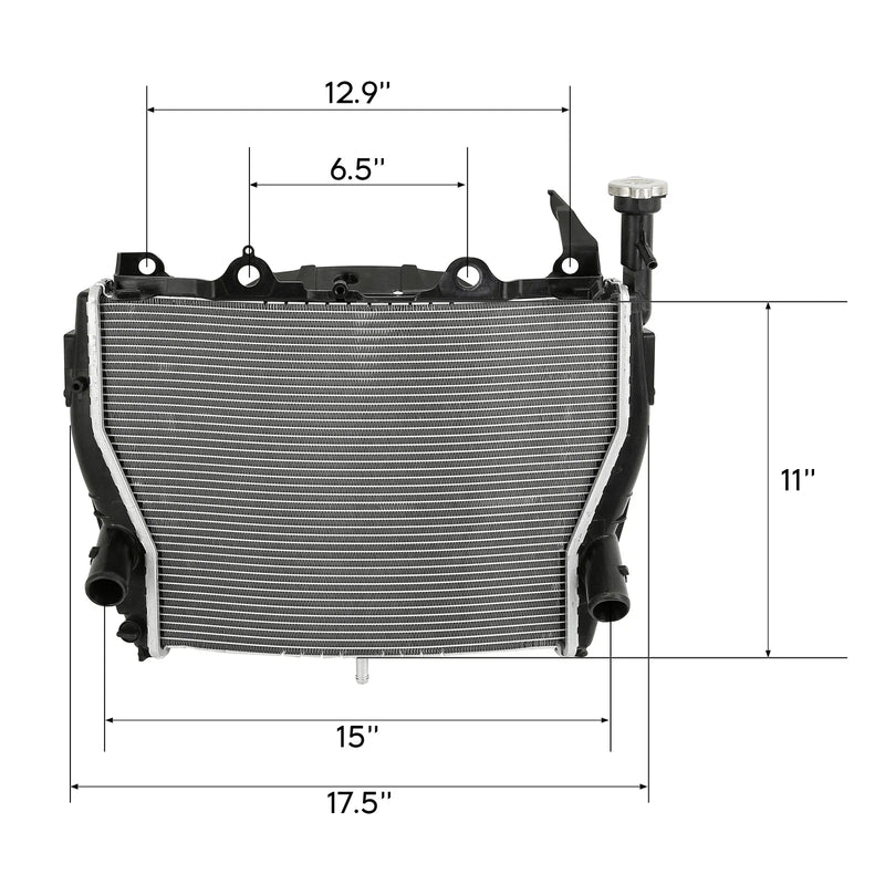 BMW S1000RR, HP4 RACE Radiator Cooler (2009-2018)