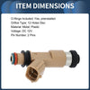Subaru Forester X (2004-2010) 2.5L Yellow Fuel Injector 1 Pc