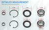 Honda Rincon TRX650FA 650FGA 4x4 Front Wheel Bearing Seals Kit (2003–2005)