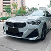 BMW 2-Series Coupe G42 M-Sport Front Bumper Canards Splitter (2022–2025)