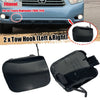 Toyota Highlander Tow Hook Eye Cap Cover / 2x Front Bumper / (2008–2010)
