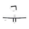 Harley FLST FXST 6" Rise Fat 1.25" T-Bars Handlebars