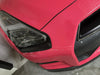Nissan GTR R35 2 x Carbon Fiber Headlight Eyebrow Covers (2008-2016)