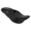 Harley Touring CVO Street Glide Black Driver Passenger Seat (2009-2023)