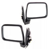 Isuzu Faster TF TFR Vauxhall Brava 1988-2002 Black Door Mirror Set