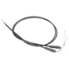 Harley Sportster XL1200 XL883 Black Steel Throttle Cables (2004-2023)