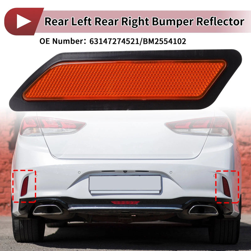 BMW 320i Driver Side 1 Pc Bumper Reflectors (2013-2015)