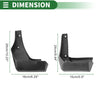 Honda Gienia Mud Flaps Splash Guards Front & Rear (2016-2019)