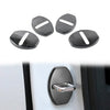 Audi A3 A4 TT S3 VW Golf Passat Tiguan Black Door Lock Protective Cover
