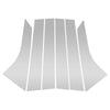 Ford Focus (2008-2011) Silver Tone 6 x Door Pillar Window Trim