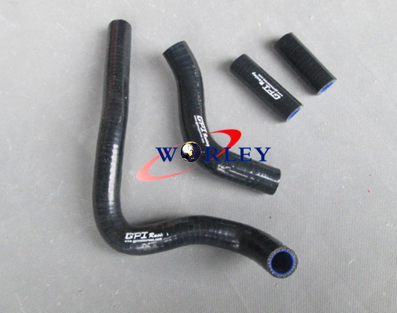 Kawasaki KX250 KX 250 Silicone Radiator Hose (2004-2007)
