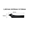 BMW F22 F23 Gloss Black Front Bumper Side Spoiler Trim (2014-2022)