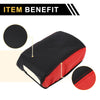 Jeep Wrangler JK (2011-2017) Black Red Center Console Lid Armrest Cover