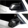 BMW G05 X5, G01 G03, X4 Real Carbon Fiber Side Mirror Cover Caps (2018-2023)