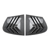 BMW 1Series Carbon Look Rear Window Scoop Shutter Vent Covers (2005–2011)