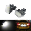 Peugeot 206 207 306 307 Citroen C3 C4 C5 LED License Plate Lamps (2000-2010)