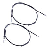Suzuki Quad Sport 80 LT80 2 x Front Brake Cables (1987-2006)
