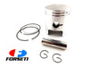 Suzuki TS185 1mm O/S Piston Kit w/ 65mm Rings & Pin Clips (1971-1982)