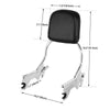Harley Softail Heritage Black/Chrome Sissy Bar Backrest (2018-2025)