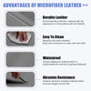 Acura TSX Center Console Lid Armrest Cover Microfiber Leather (2009 - 2014)