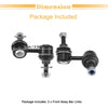Acura EL 2 x Front Stabilizer Sway Bar Links (2001-2005)