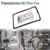Jeep Cherokee XJ Transmission Filter Oil Pan Gasket Kit (1997-2001)