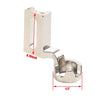 Frame Free Motion Quilting 1/4" Low Shank Ruler Free Presser Foot