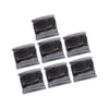 Nissan ET 7 x ABS Silver Window Regulator Switch Button Covers