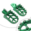 Sur Ron S / X, Honda CRF 150F 230F Green Foot Pegs (2003-2019)