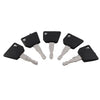 JCB Caterpillar Dynapac Volvo 5 x Ignition Keys (Various Years)