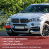 BMW X6 F16 M-Sport (2015 - 2019) Carbon Black Front Tow Cover Cap
