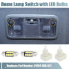 Honda Odyssey 4 x Dome Lamp Switches (2005-2010)
