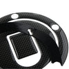 Kawasaki Ninja ZX-10R / 6R / 9R Carbon Fiber Look Fuel Gas Tank Cap Pad (2004-2005)