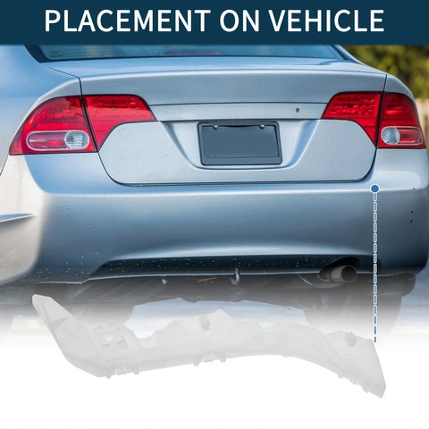 Mazda 6 Right Rear Bumper Retainer Bracket (2003-2008)