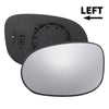 Ford Ka Left Side White Convex Mirror Glass (2008-2017)