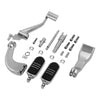 Harley Sportster 883 1200 Chrome Mid Control Kit Foot Pegs (2014-2022)