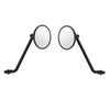 Universal Models 3" Motorcycle Handlebar Mirrors Pair
