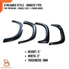 Mitsubishi Triton Ute MR 2019-2023 4 Doors Fender Flares