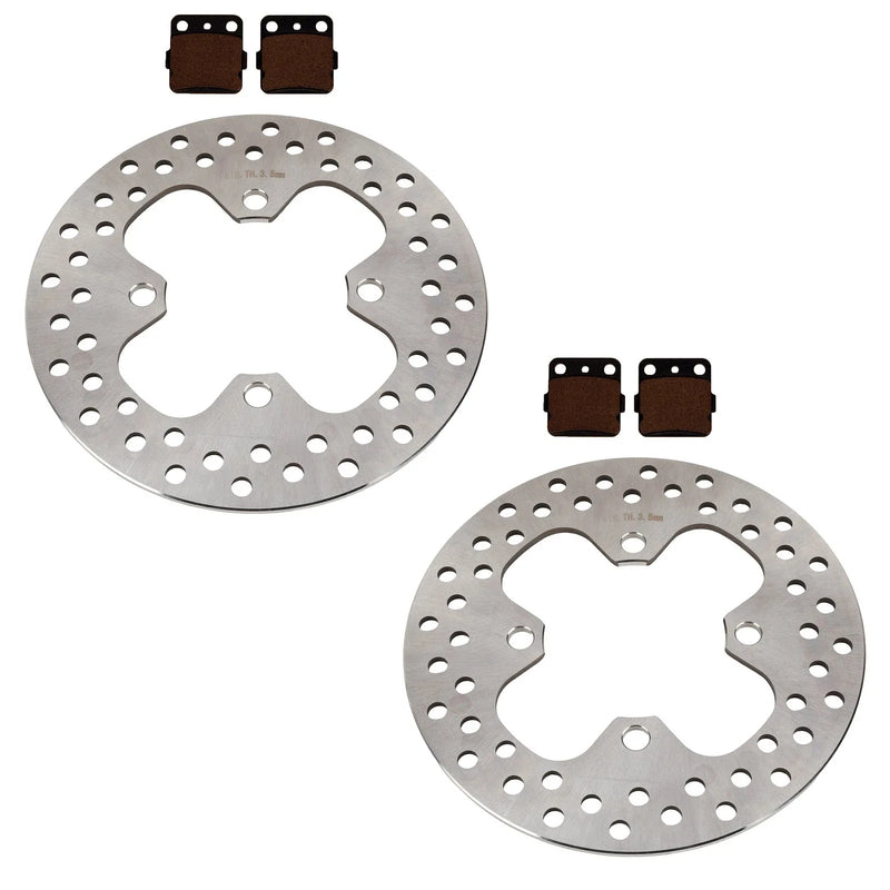 Honda Rubicon 500 & 520 Front / Rotors & Semi-Metallic Pads (2015–2025)