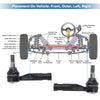 GMC Canyon for Chevrolet Colorado Front Outer Tie Rod End Links Kit